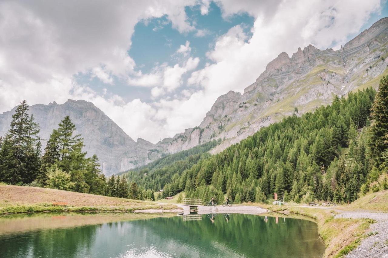 Thermal Hotels & Walliser Alpentherme Leukerbad Eksteriør billede