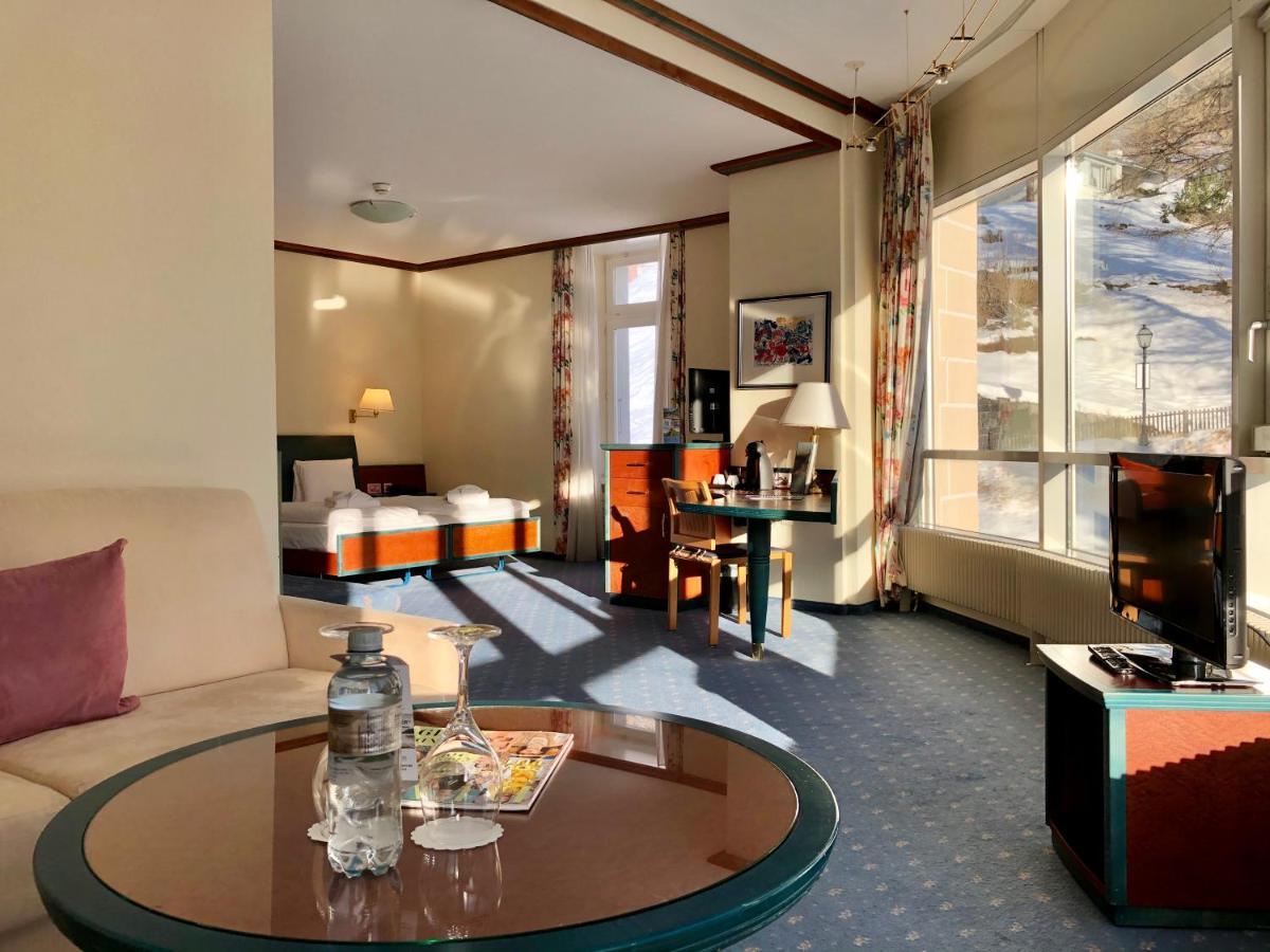 Thermal Hotels & Walliser Alpentherme Leukerbad Eksteriør billede