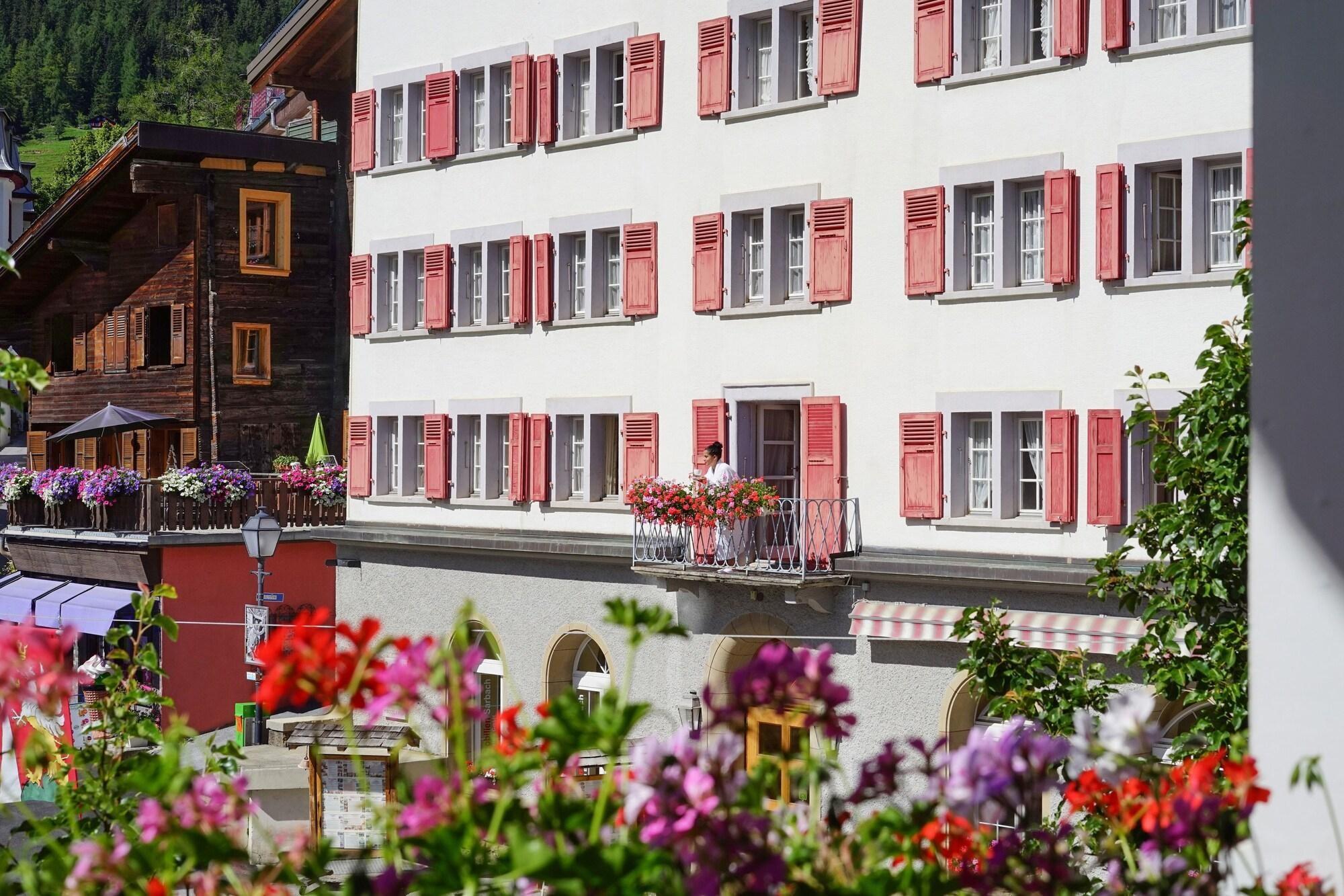 Thermal Hotels & Walliser Alpentherme Leukerbad Eksteriør billede