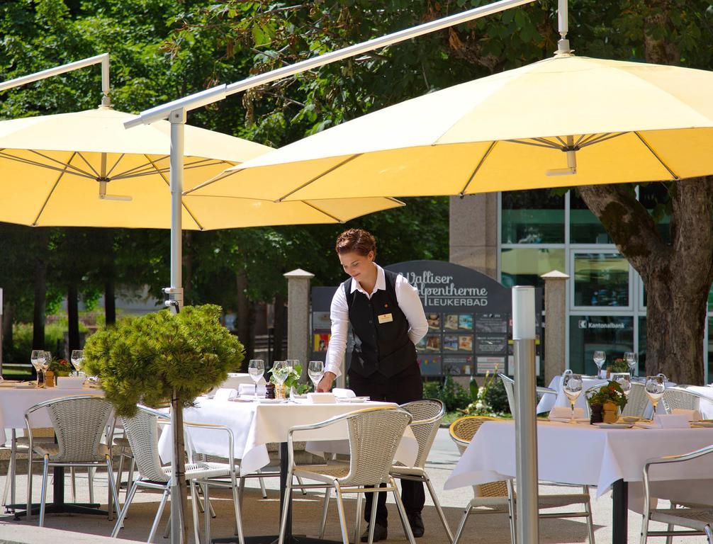 Thermal Hotels & Walliser Alpentherme Leukerbad Eksteriør billede